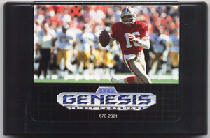 NFL Sports Talk Football '93 Starring Joe Montana - SEGA Genesis