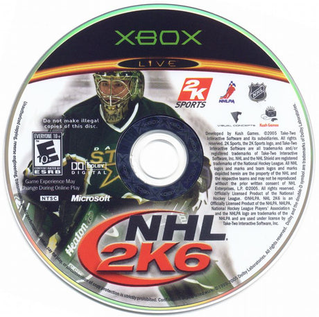 NHL 2K6 - Xbox