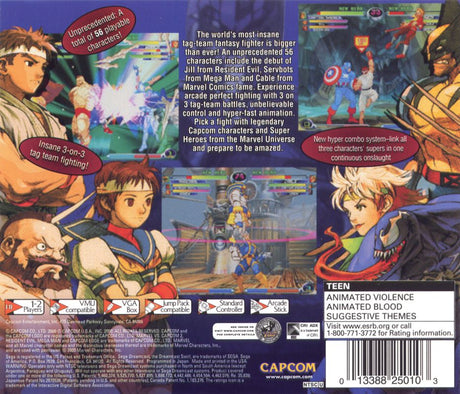 Marvel vs. Capcom 2: New Age Of Heroes - SEGA Dreamcast