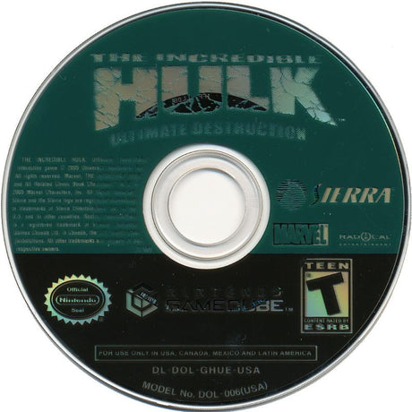 Incredible Hulk: Ultimate Destruction - GameCube