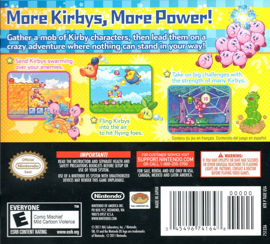 Kirby: Mass Attack - Nintendo DS