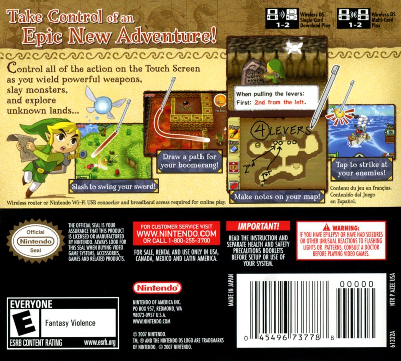 Legend of Zelda: Phantom Hourglass - Nintendo DS