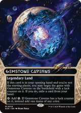 Gemstone Caverns (0016) (Borderless) (16) [Edge of Eternities: Stellar Sights]