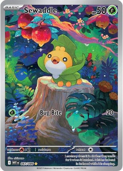 Sewaddle - 087/086 (087/086) [SV: White Flare]
