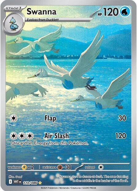Swanna - 110/086 (110/086) [SV: White Flare]