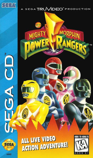 Mighty Morphin Power Rangers - SEGA CD