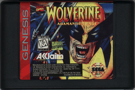 Wolverine: Adamantium Rage - SEGA Genesis