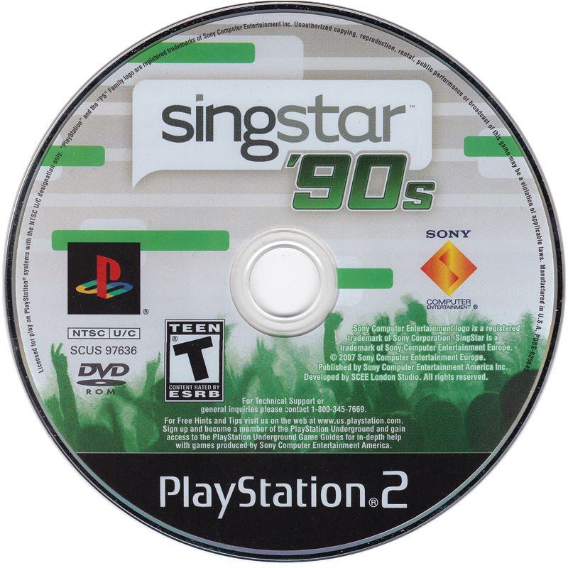 SingStar: '90s - PlayStation 2