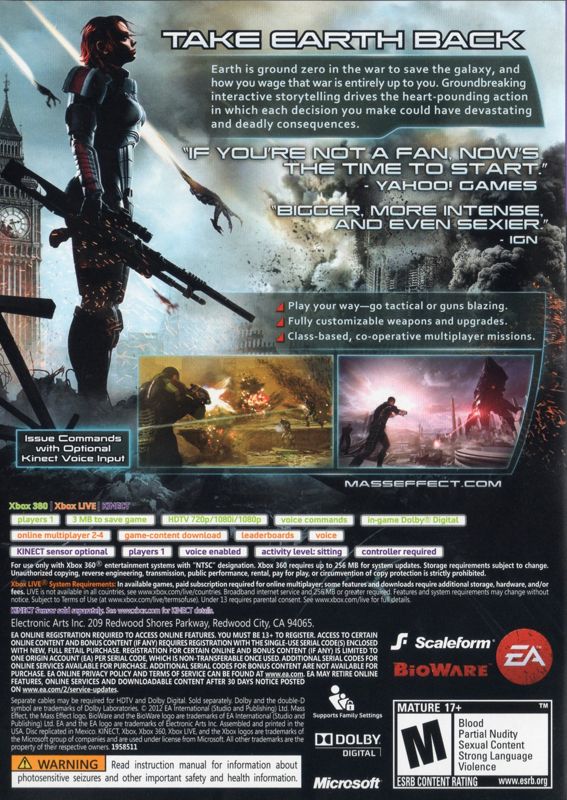 Mass Effect 3 - Xbox 360