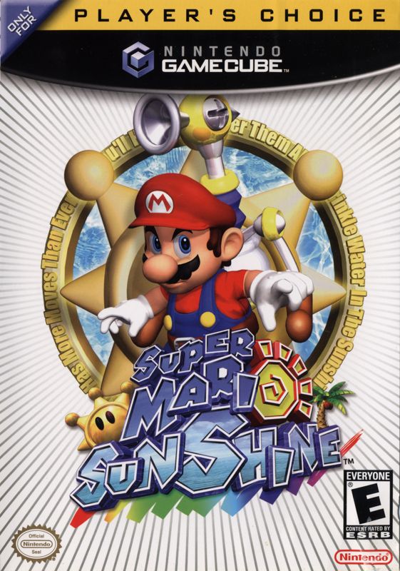 Super Mario Sunshine (Player's Choice) - GameCube