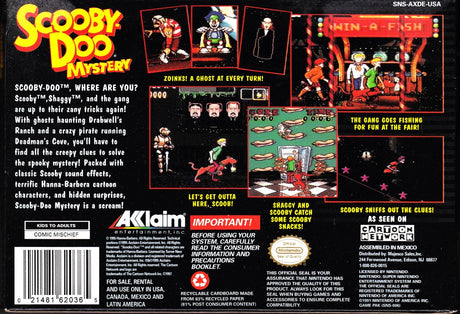 Scooby-Doo Mystery - Super Nintendo