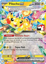Pikachu ex - 057/191 (057/191) [Prize Pack Series Cards]