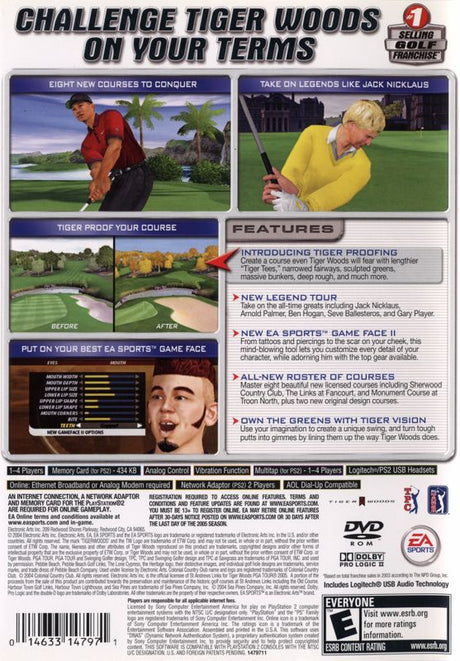 Tiger Woods PGA Tour 2005 - PlayStation 2