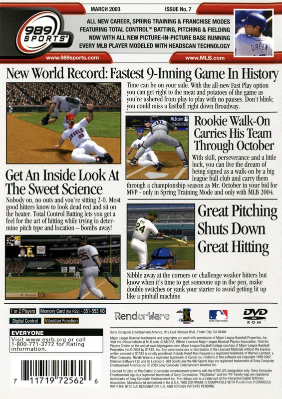 MLB 2004 - PlayStation 2