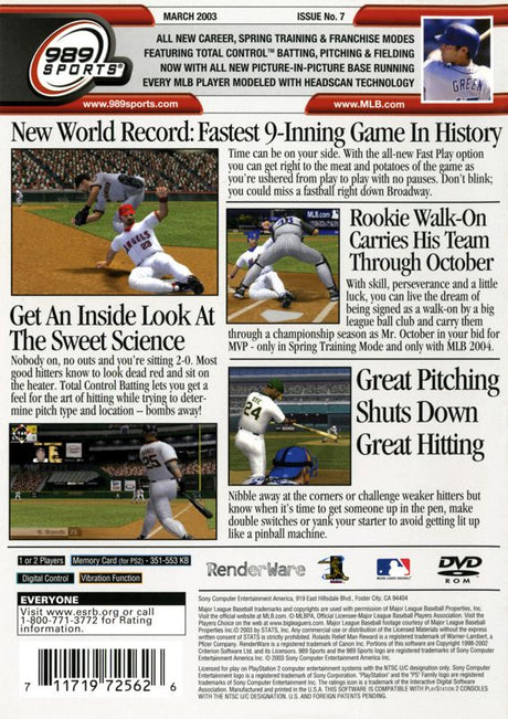 MLB 2004 - PlayStation 2