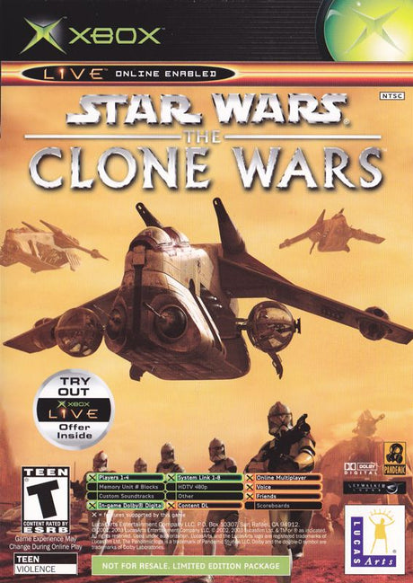 Star Wars: The Clone Wars / Tetris Worlds - Xbox