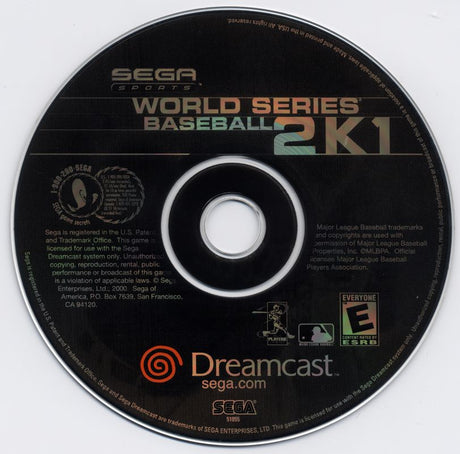 World Series Baseball 2K1 - SEGA Dreamcast