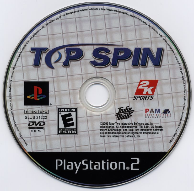 Top Spin - PlayStation 2