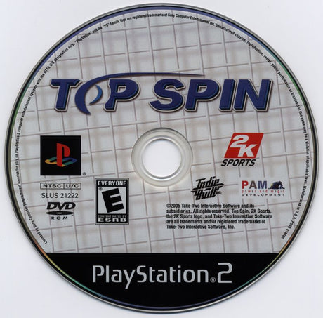 Top Spin - PlayStation 2