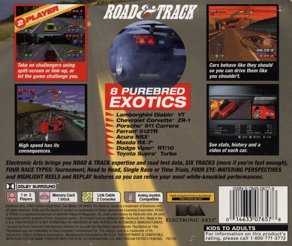 The Need for Speed - PlayStation