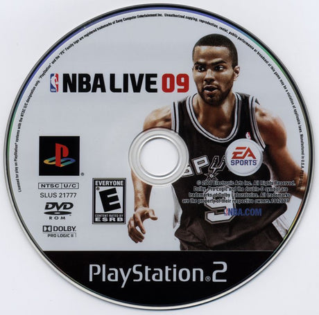 NBA Live 09 - PlayStation 2