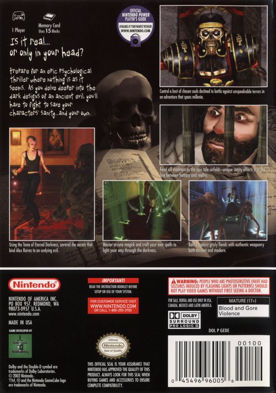 Eternal Darkness - GameCube