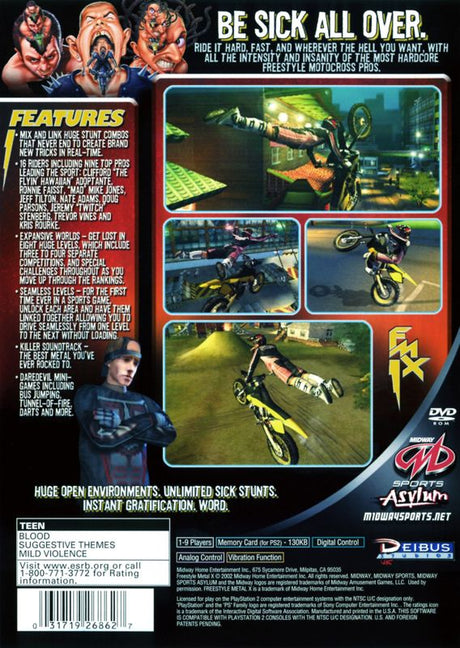 Freestyle MetalX - PlayStation 2