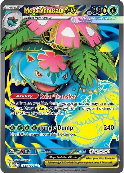 Mega Venusaur ex - 155/132 (155/132) [ME01: Mega Evolution]
