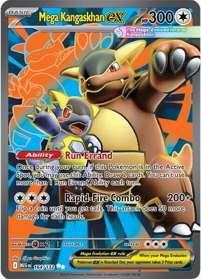 Mega Kangaskhan ex - 164/132 (164/132) [ME01: Mega Evolution]
