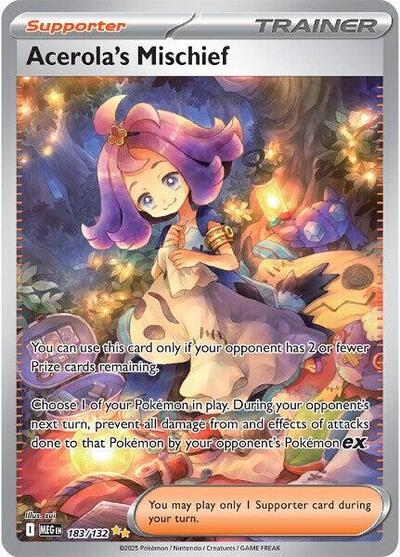 Acerola's Mischief - 183/132 (183/132) [ME01: Mega Evolution]