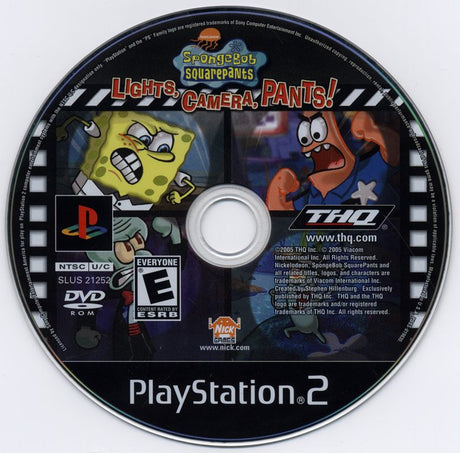 SpongeBob SquarePants: Lights, Camera, Pants! - PlayStation 2
