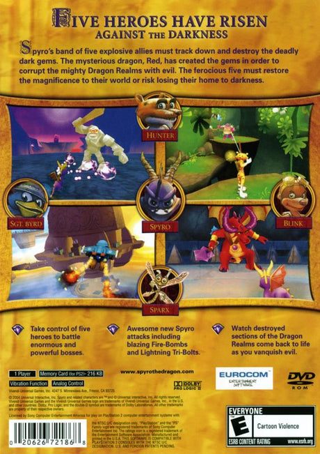 Spyro: A Hero's Tail - PlayStation 2