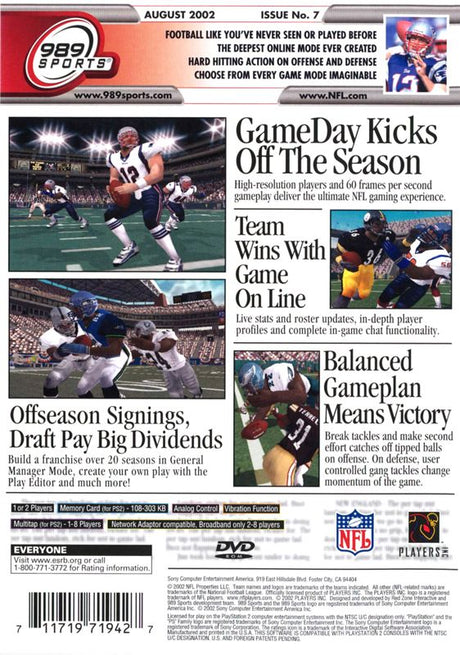 NFL Gameday 2003 - PlayStation 2