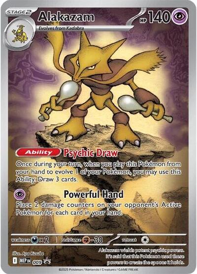 Alakazam - 009 (009) [ME: Mega Evolution Promo]