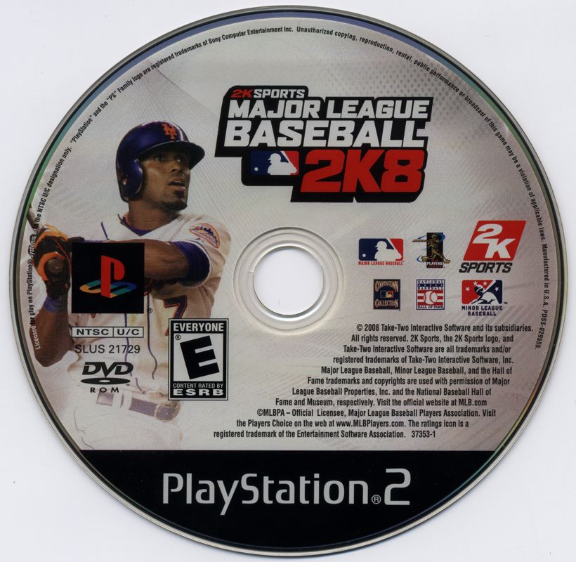 Major League Baseball 2K8 - PlayStation 2