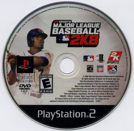 Major League Baseball 2K8 - PlayStation 2