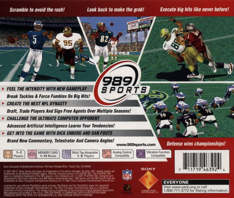 NFL GameDay 2002 - PlayStation