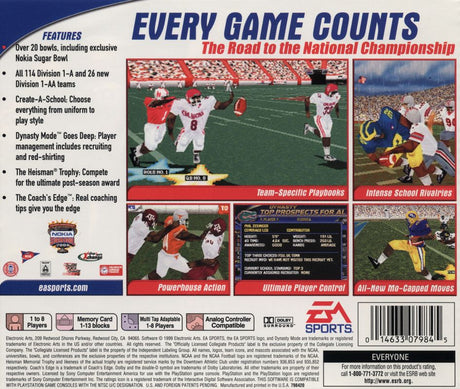 NCAA Football 2000 - PlayStation