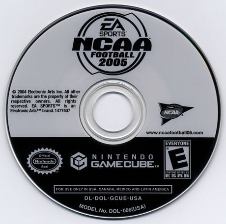 NCAA Football 2005 - GameCube