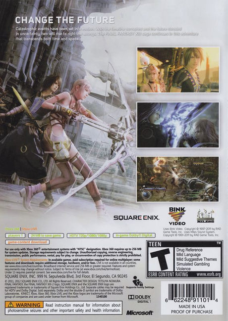 Final Fantasy XIII-2 - Xbox 360
