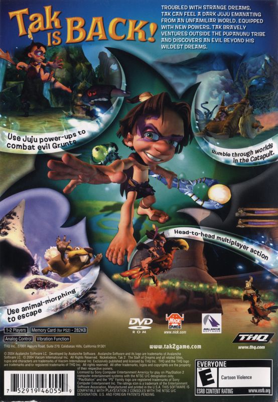 Tak 2: The Staff of Dreams - PlayStation 2