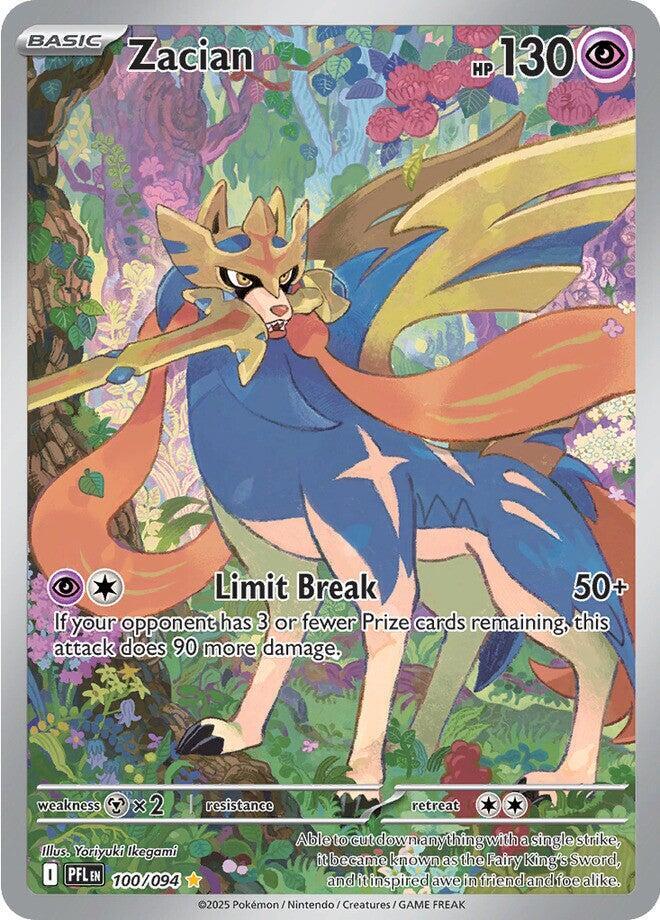 Zacian - 100/094 (100/094) [ME02: Phantasmal Flames]
