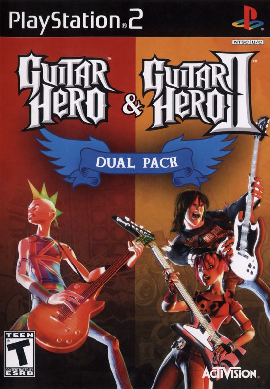 Guitar Hero & Guitar Hero 2 Dual Pack - PlayStation 2