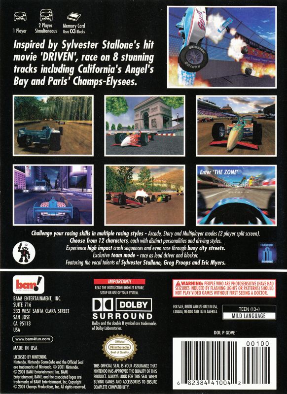 Driven - GameCube