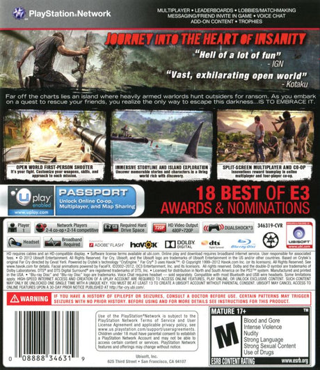 Far Cry 3 - PlayStation 3