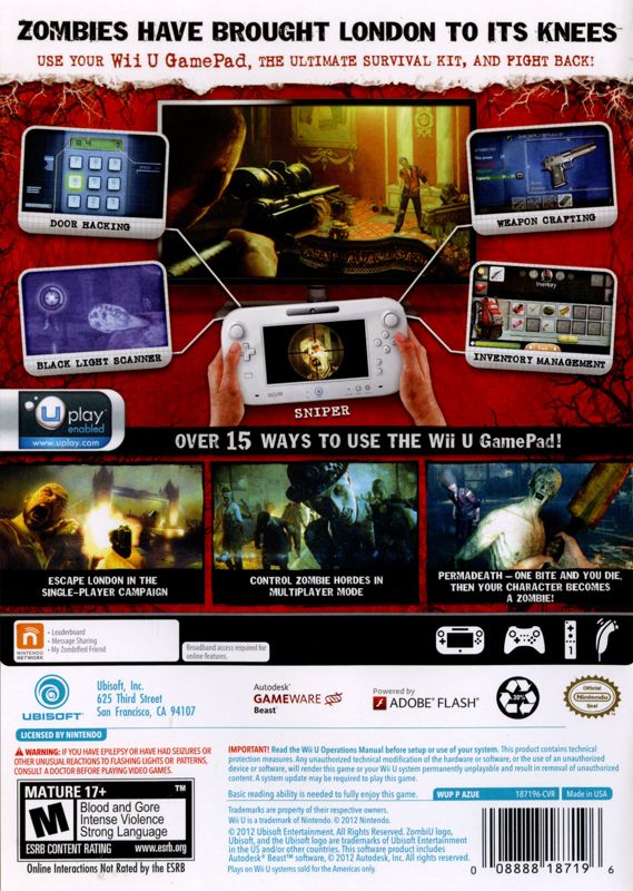 ZombiU - Wii U