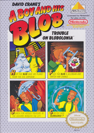 A Boy and His Blob: Trouble on Blobolonia, David Crane's - NES