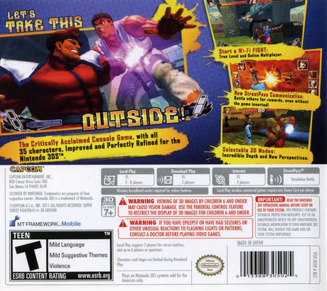 Super Street Fighter IV: 3D Edition - Nintendo 3DS