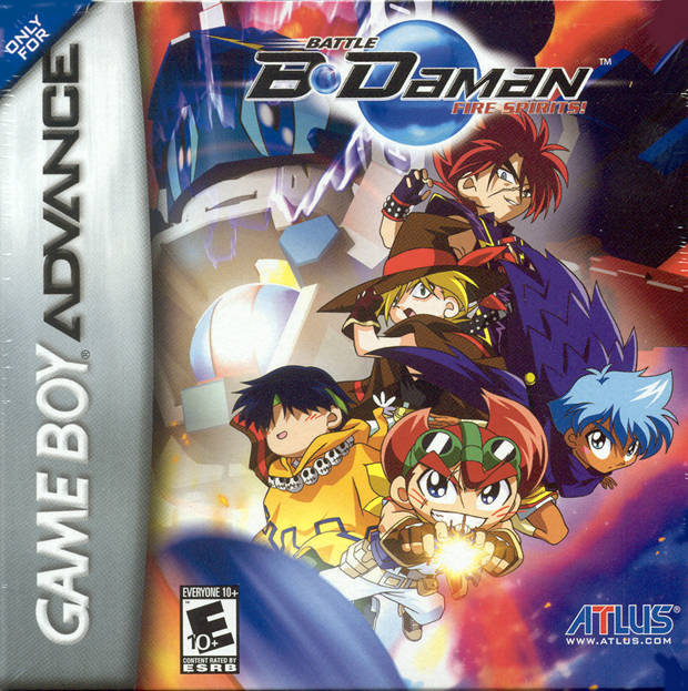 Battle B-Daman: Fire Spirits! - Game Boy Advance