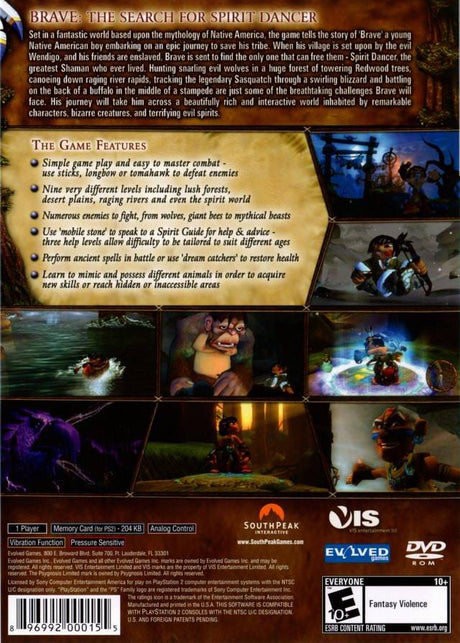Brave: The Search for Spirit Dancer - PlayStation 2